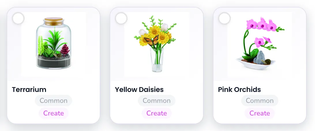 Added "Create" type for Recipe or Create minis