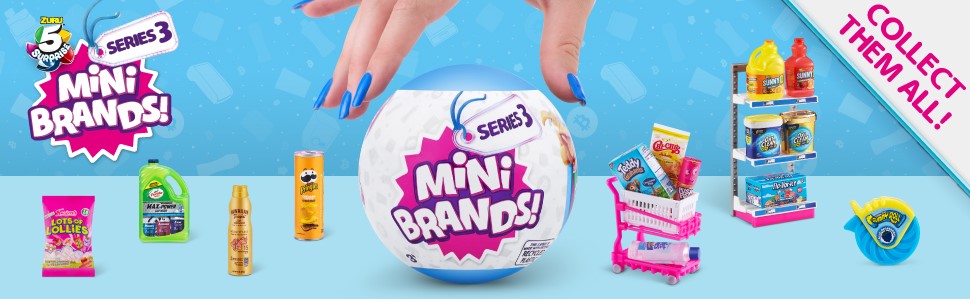 Mini Brands Series 3 hero