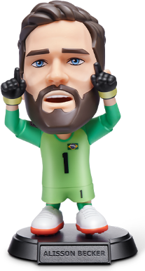 Alisson Becker (Brazil) Goalkeeper action pose