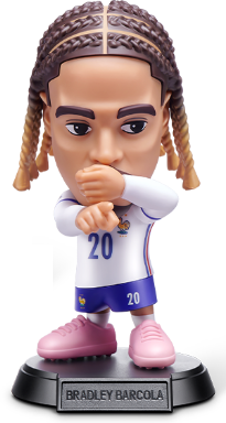 Bradley Barcola (France) Celebration Pose