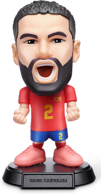 Dani Carvajal (Spain) Celebration pose