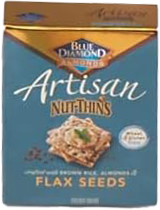 Almond Breeze Artisan Nut Thins Flax Seed