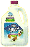 Almond Breeze Unsweetened Vanilla Almond Milk Gallon Jug
