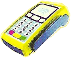 Card Reader, Yellow