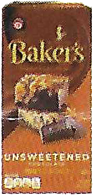 Baker's Unsweetened Chocolate