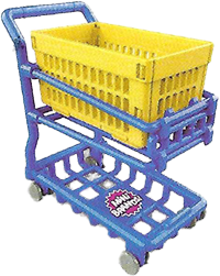 Shopping Cart w/ Basket
