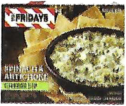 TGI Fridays Spinach & Artichoke Dip