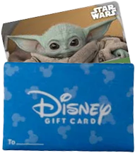 Disney store gift card