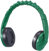 Headphones, Green