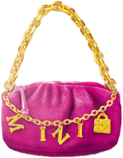 Chain Velvet Shoulder Bag