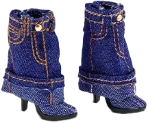 Boots, denim