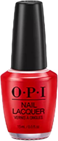OPI nail lacquer big apple red