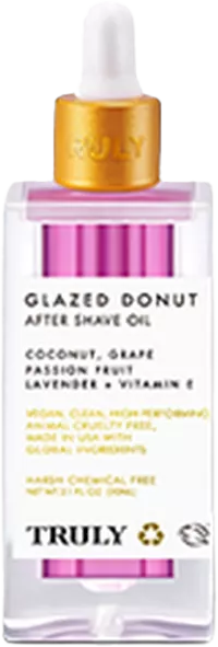 Truly glazed donut shave oil