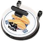 Kura salmon toro nigiri