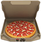 Pizza Hut Hand Tossed Pepperoni Pizza