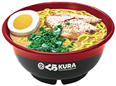 Kura tonkotsu ramen noodles