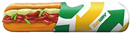 Subway footlong steak & cheese