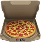 Pizza Hut Hand Tossed Hawaiian Pizza