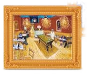 "The Night Cafe" by Vincent Van Gogh