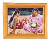 "Tahitian Women On The Beach" [with ice cream] by Paul Gauguin