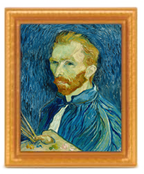 "Self-Portrait" by Vincent Van Gogh