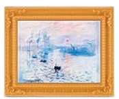 "Impression, Sunrise" by Claude Monet