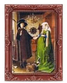 "The Arnolfini Portrait" by Jan van Eyck