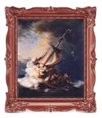 "The Storm On The Sea Of Galilee" [and octupus] by Rembrandt