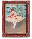 "Dancer Making Points" by Edgar Degas