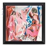 "Les Demoiselles d'Avignon' by Pablo Picasso