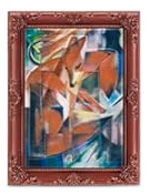 "The Foxes" by Franz Marc