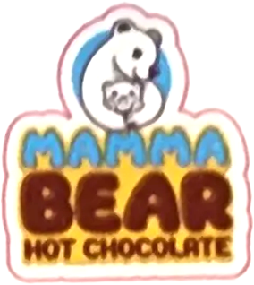 Sticker Mamma Bear Hot Chocolate