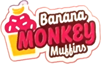 Sticker Banana Monkey Muffins