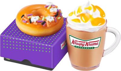 #2 Ghost Sprinkles Donut