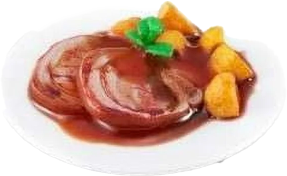 Stuffed Pork Loin & Roast Potatoes