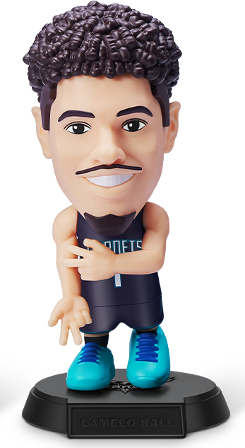 LaMelo Ball (Hornets #1, stylized)