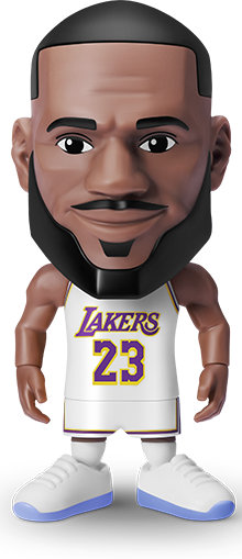 LeBron James (Lakers #23) White