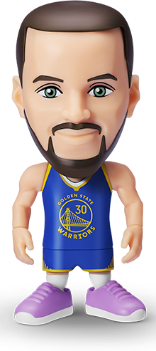 Stephen Curry (Warriors #30) Blue