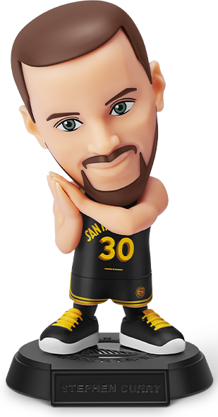 Stephen Curry (Warriors #30, special pose)