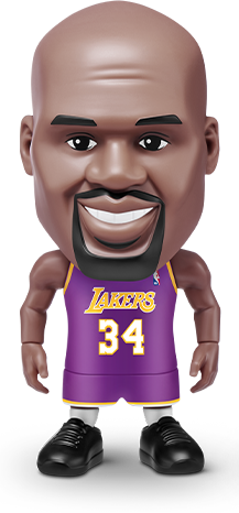 Shaquille O’Neal  (Purple Jersey)