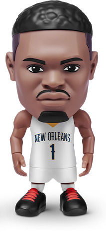 Zion Williamson  (White Jersey)