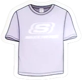 Sticker: Skechers Purple Shirt
