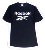 Sticker: Reebok Black Shirt