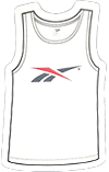 Sticker: Reebok White Tank