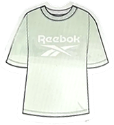 Sticker: Reebok Green Shirt