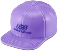 Skechers purple cap