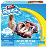 Splash Chocolate Donut Pool Float
