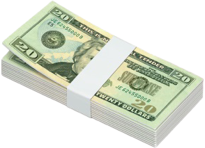 US Dollar $20 Bills