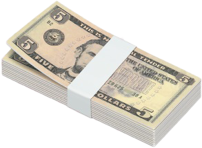 US Dollar $5 Bills