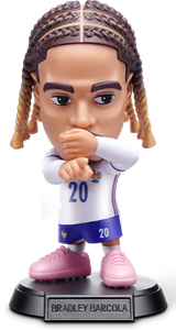 Bradley Barcola (France) Celebration Pose